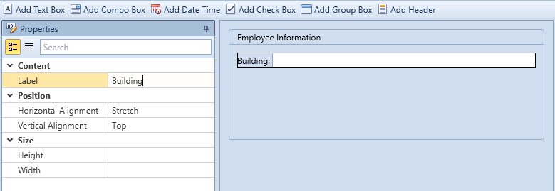Custom Forms